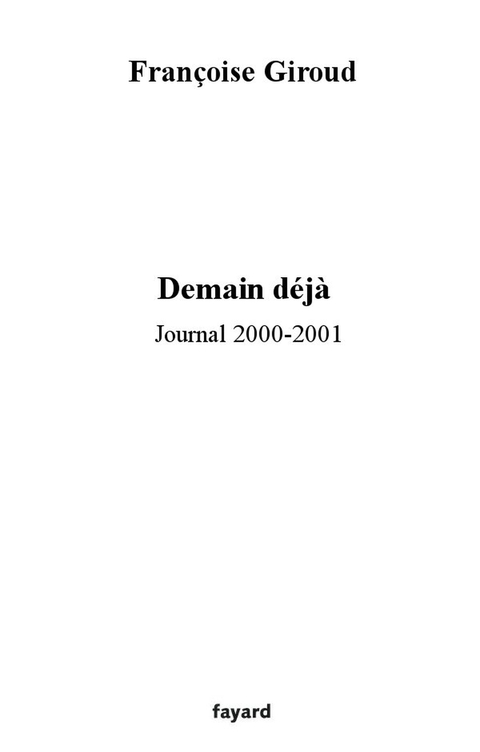 Cover image for book Demain, déjà