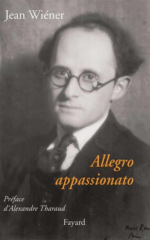Cover image for book Allegro appassionato