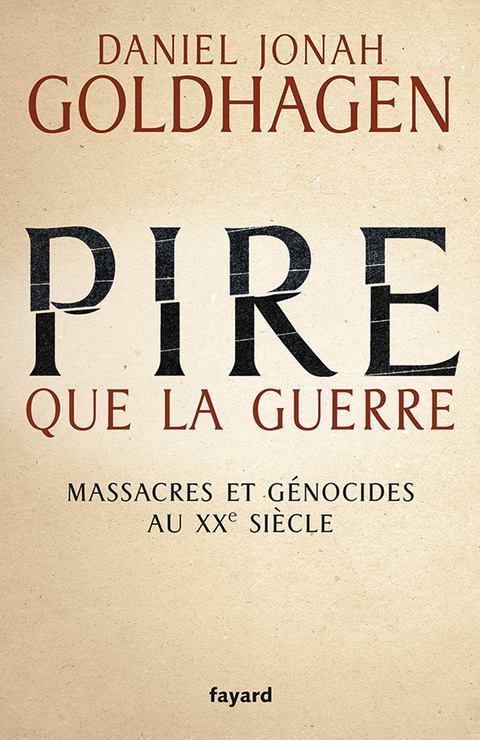 Cover image for book Pire que la guerre