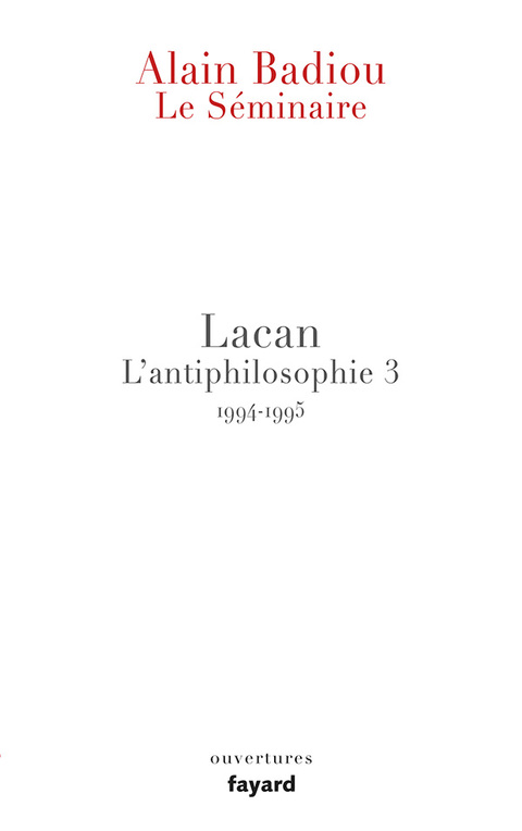 Cover image for book Le Séminaire - Lacan
