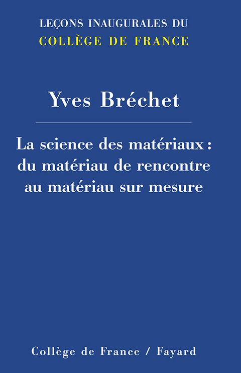 Cover image for book La science des matériaux