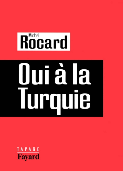 Cover image for book Oui à la Turquie