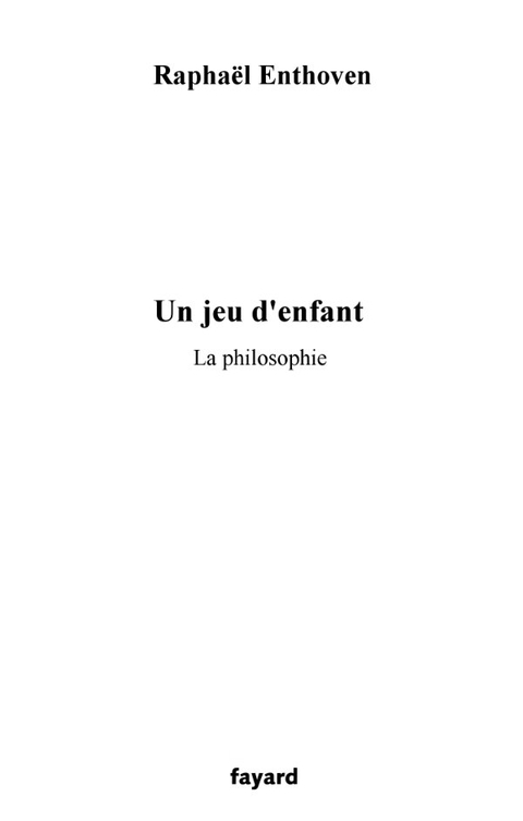 Cover image for book Un jeu d'enfant
