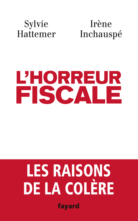 Cover image for book L'horreur fiscale