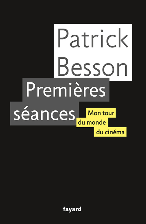 Cover image for book Premières séances