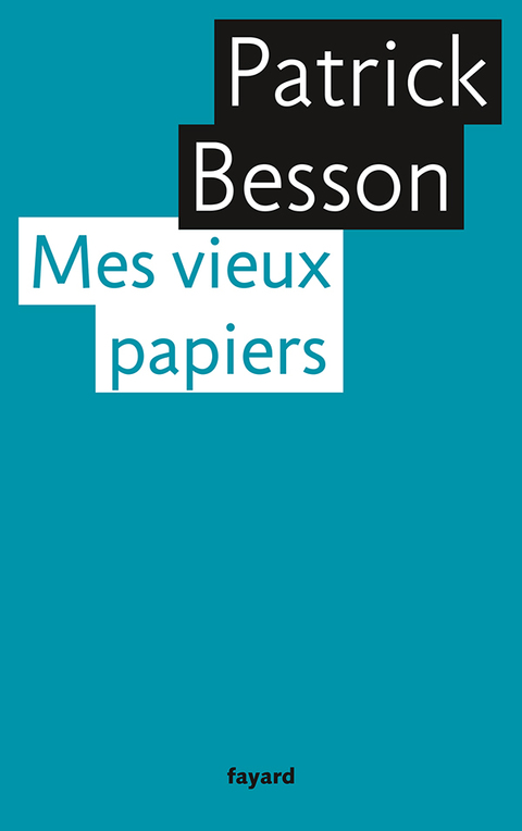 Cover image for book Mes vieux papiers