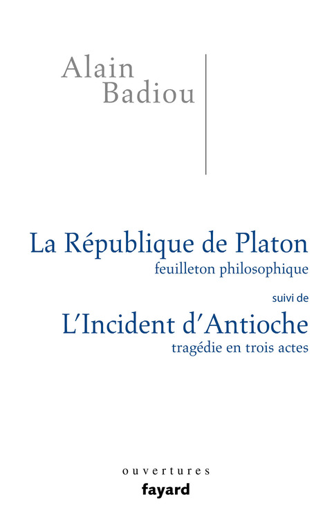Cover image for book La République de Platon