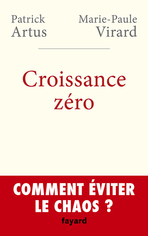 Cover image for book Croissance zéro, comment éviter le chaos?