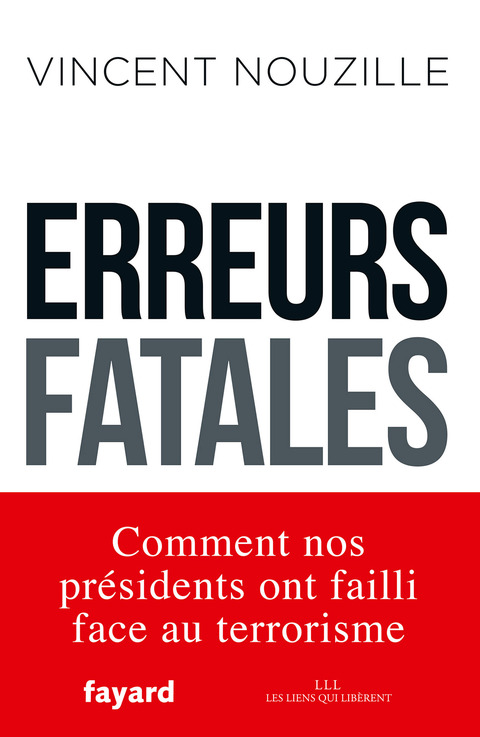 Cover image for book Erreurs fatales