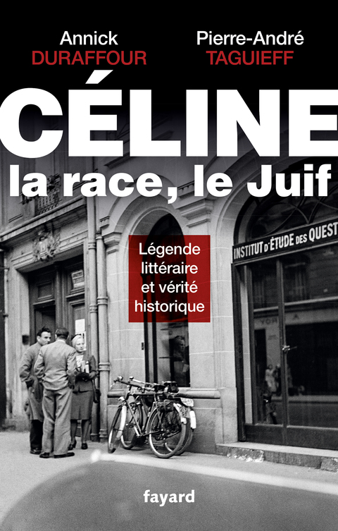 Cover image for book Céline, la race, le Juif