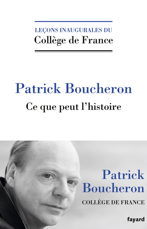 Cover image for book Ce que peut l'histoire