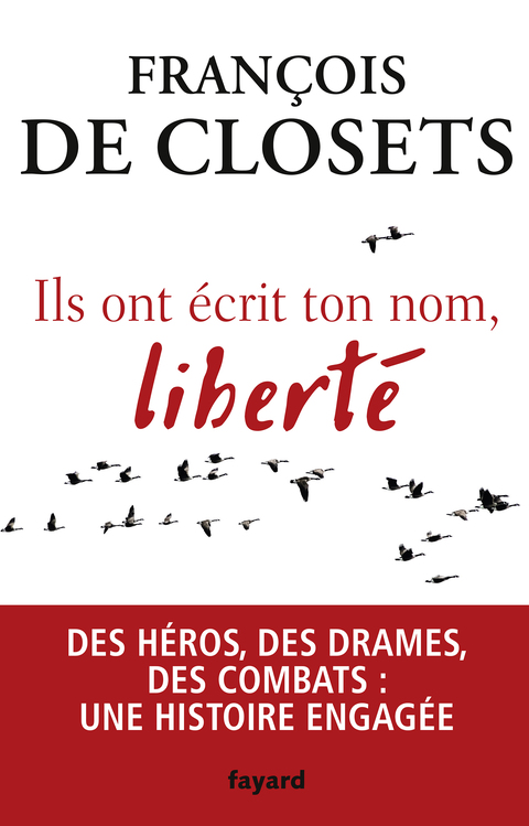 Cover image for book Ils ont écrit ton nom, liberté