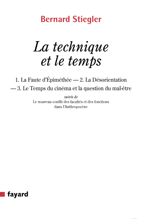 Cover image for book La technique et le temps