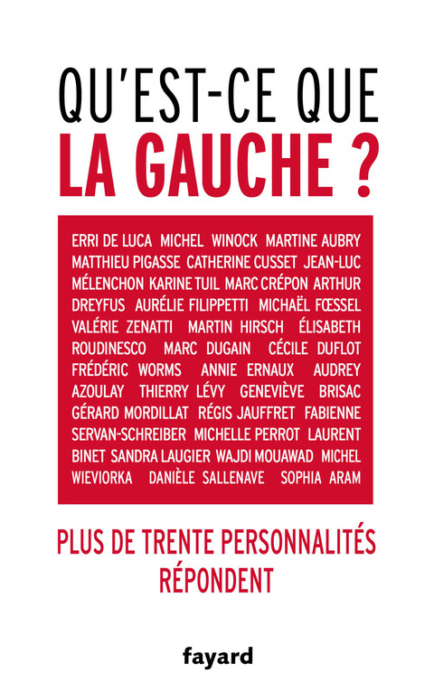 Cover image for book Qu'est-ce que la gauche ?