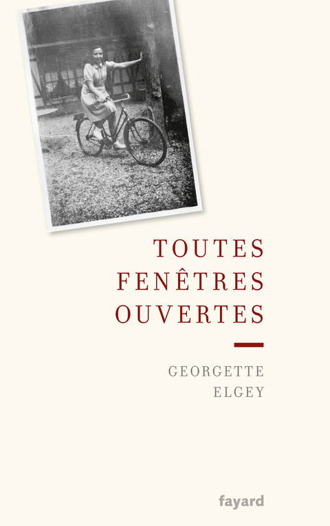 Cover image for book Toutes fenêtres ouvertes