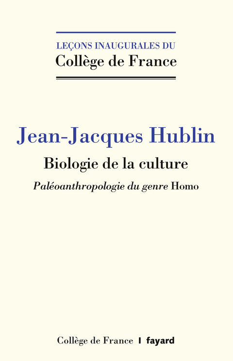Cover image for book Biologie de la culture