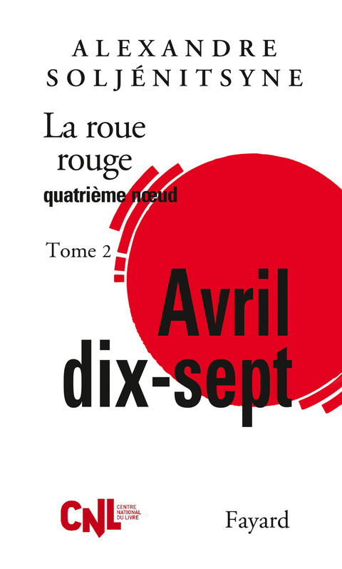 Cover image for book La Roue rouge - Avril 17 tome 2