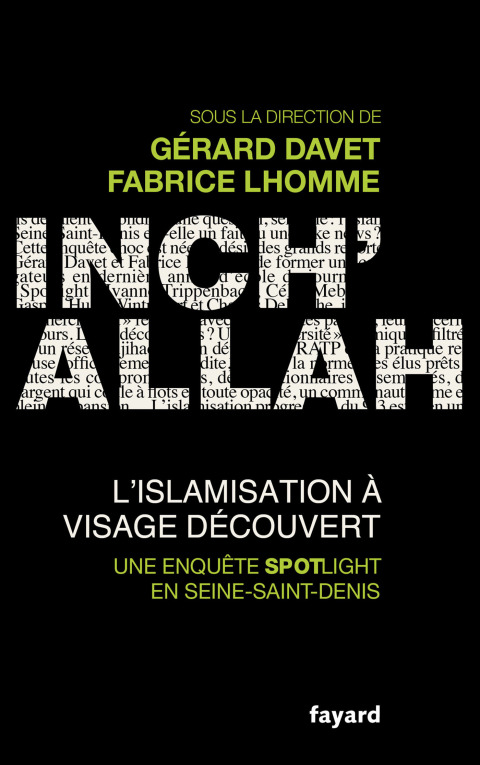 Cover image for book Inch'allah : l'islamisation à visage découvert