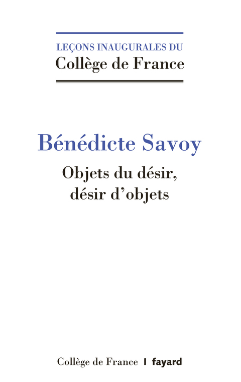 Cover image for book Objets du désir. Désirs d'objets.