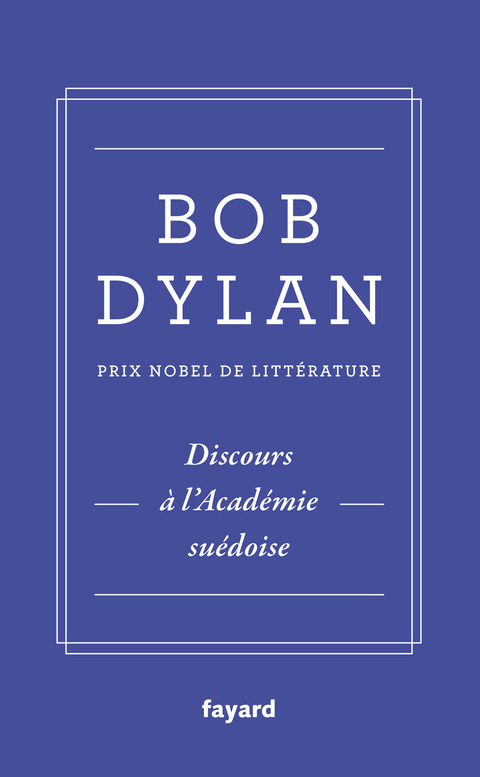 Cover image for book Discours à l'Académie suédoise