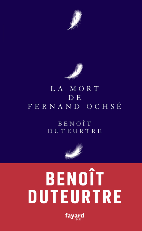 Cover image for book La mort de Fernand Ochsé