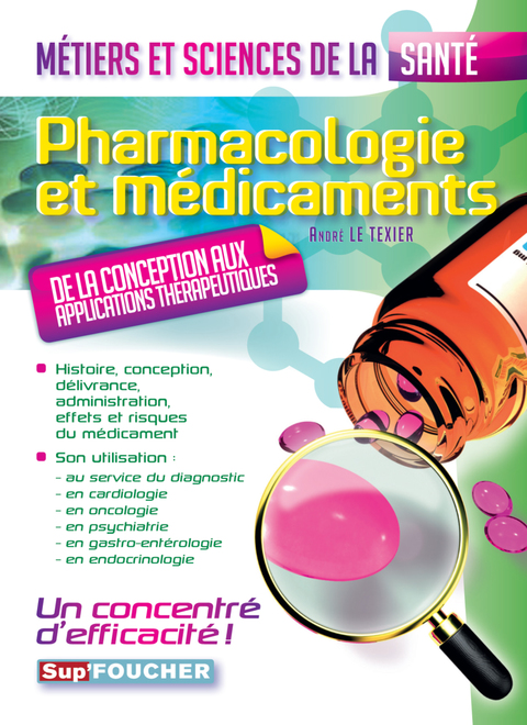 Cover image for book Pharmacologie et médicaments - Métiers et sciences de la santé