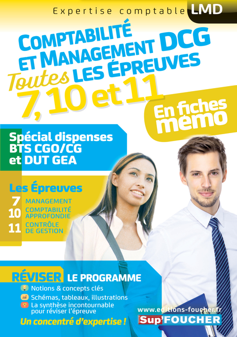 Cover image for book DCG Compta Management : Toutes les révisions de l'UE 7, 10,11 - Spécial dispense BTS CG et DUT GEA