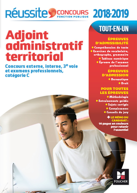 Cover image for book Réussite Concours Adjoint administratif territorial  2017 - 2018 N°14