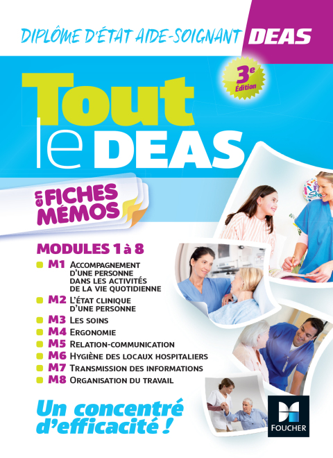 Cover image for book Tout le DEAS en fiches mémos - IFAS - Diplôme Etat Aide-soignant - 3e éd - Révision