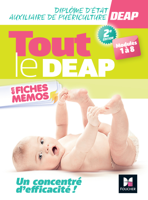 Cover image for book Tout le DEAP en fiches mémos - Diplôme Etat Auxiliaire de Puériculture - Révision
