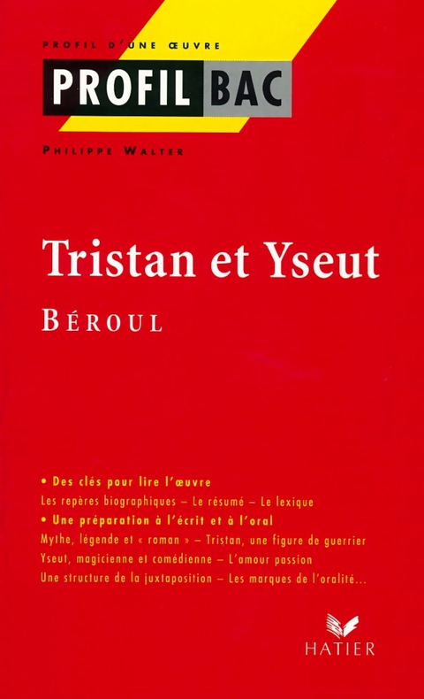 Cover image for book Profil - Béroul : Tristan et Yseut