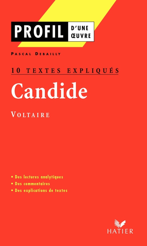 Cover image for book Profil - Voltaire : Candide : 10 textes expliqués