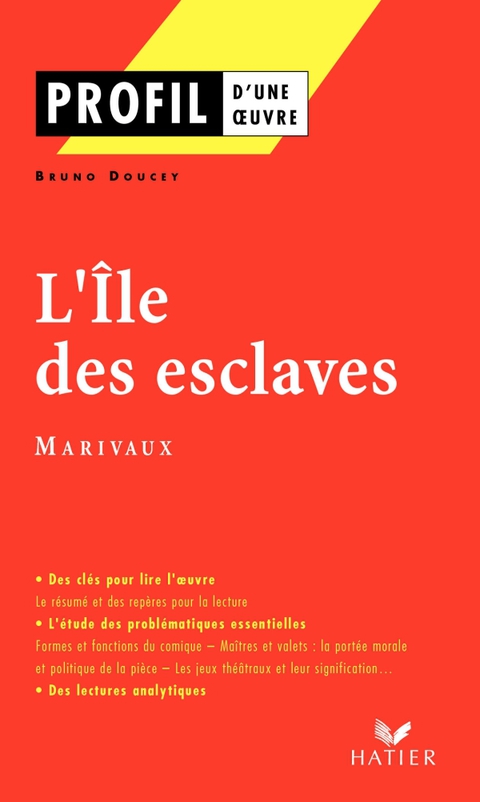 Cover image for book Profil - Marivaux : L'Ile des esclaves