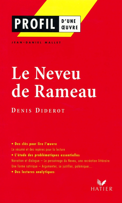 Cover image for book Profil - Diderot (Denis) : Le Neveu de Rameau