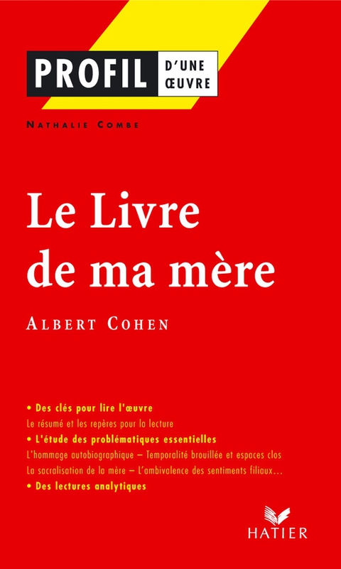 Cover image for book Profil - Cohen (Albert) : Le Livre de ma mère