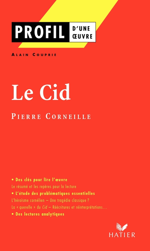 Cover image for book Profil - Corneille (Pierre) : Le Cid