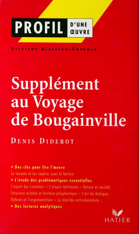 Cover image for book Profil - Diderot : Supplément au voyage de Bougainville