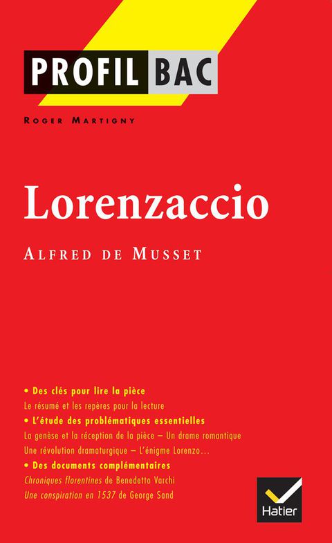 Cover image for book Profil - Musset : Lorenzaccio