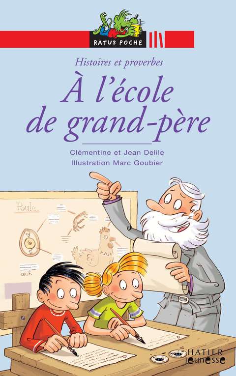 Cover image for book A l'école de grand-père