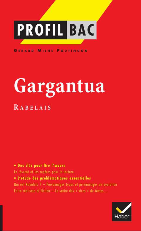 Cover image for book Profil - Rabelais : Gargantua