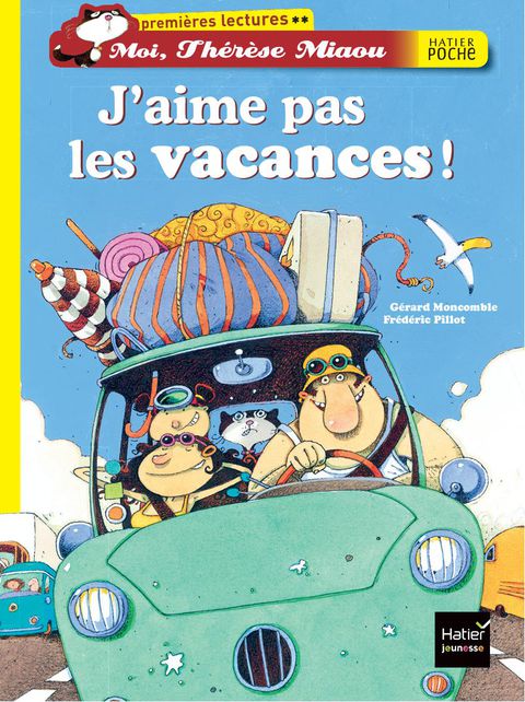 Cover image for book J'aime pas les vacances !