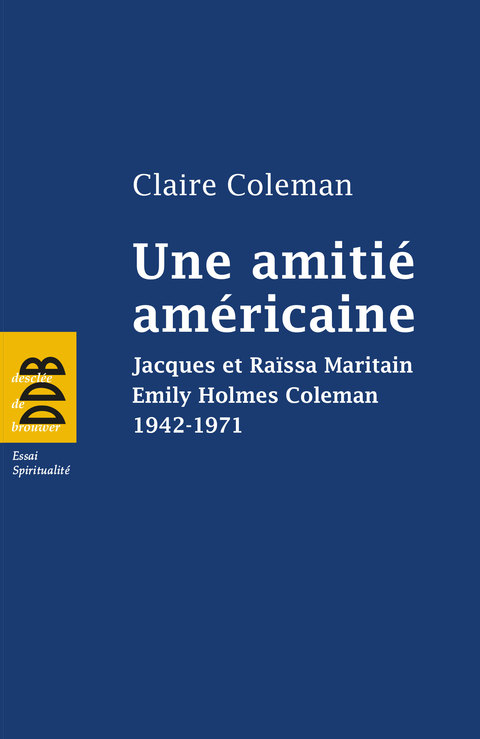 Cover image for book Une amitié américaine