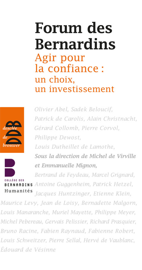 Cover image for book Agir pour la confiance