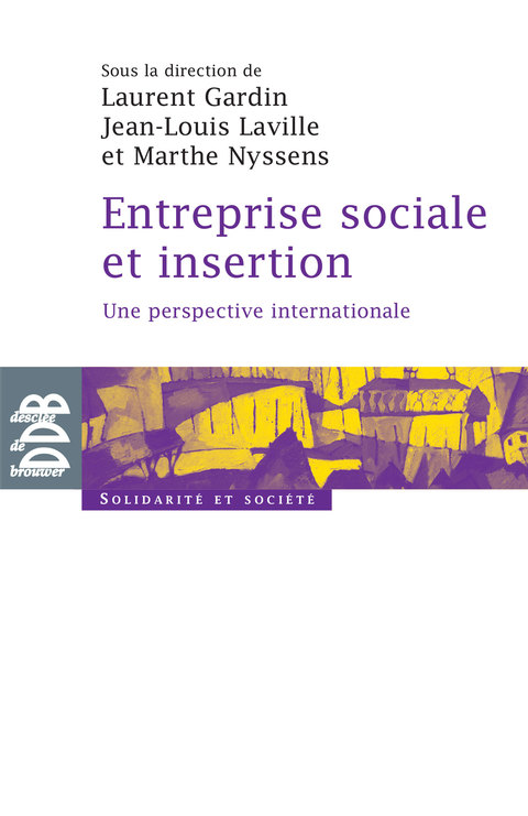 Cover image for book Entreprise sociale et insertion