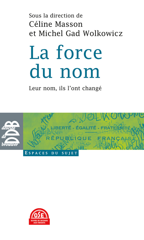 Cover image for book La force du nom