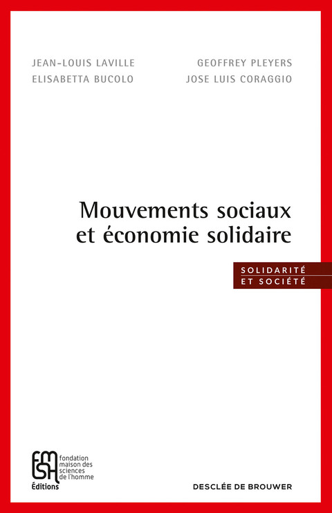 Cover image for book Mouvements sociaux et économie solidaire