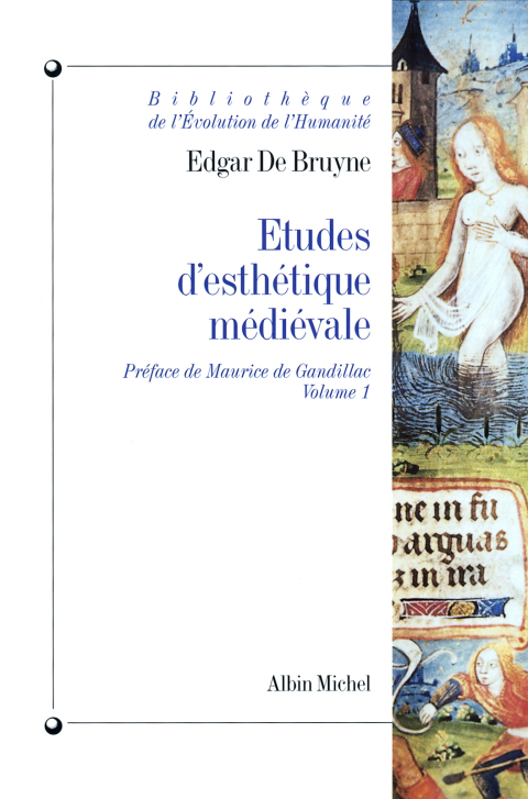 Cover image for book Études d'esthétique médiévale - tome 1