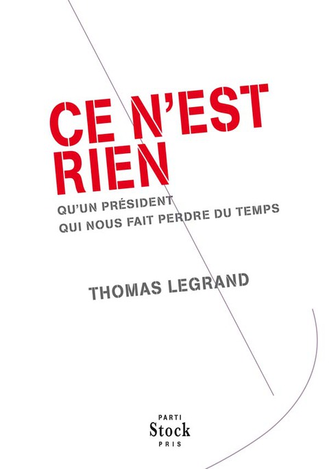 Cover image for book Ce n'est rien