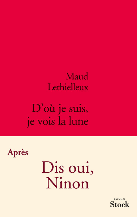 Cover image for book D'où je suis je vois la lune