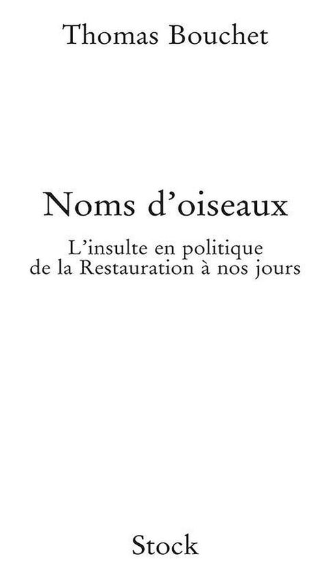 Cover image for book Noms d'oiseaux